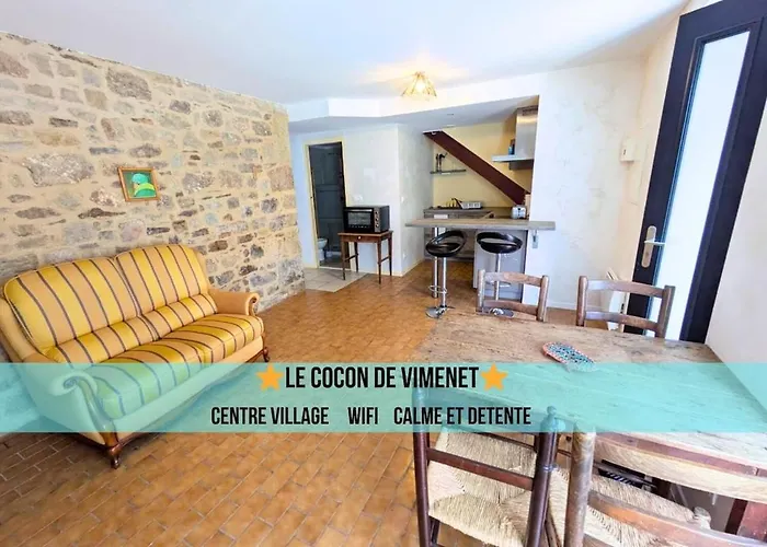 アパート Le Cocon De Vimenet